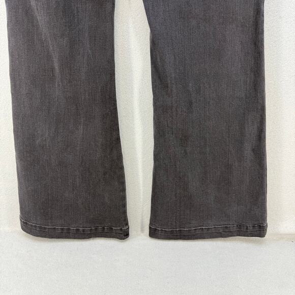 Ed Hardy Jeans Women's 32 (14) Black Embroidered Tiger Slim Flare Y2K Streetwear - Picture 8 of 16